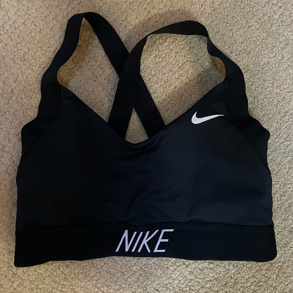 Nike Indy logo sports bra size small